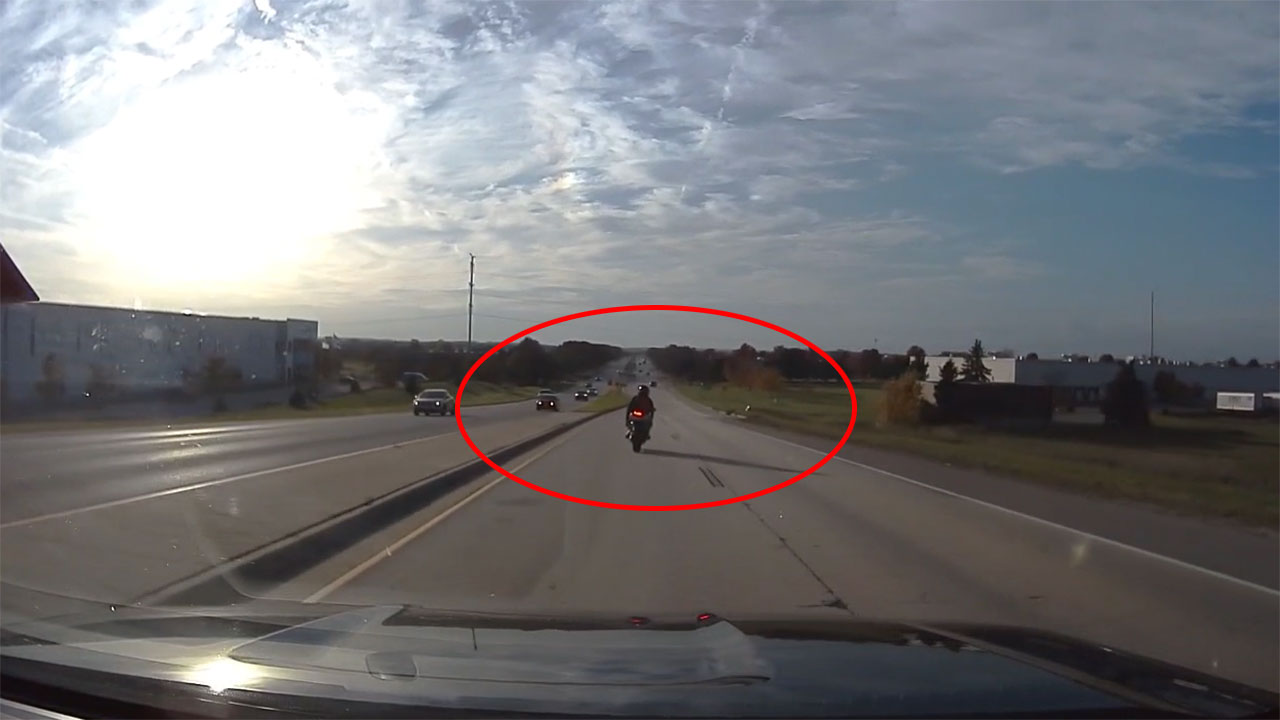 Pleasant Prairie motorcycle chase