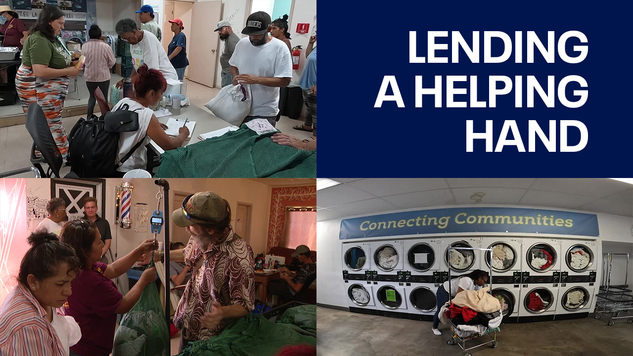 Free laundry offered in Phoenix for the homeless