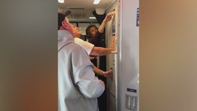 Delta passenger gets stuck in restroom