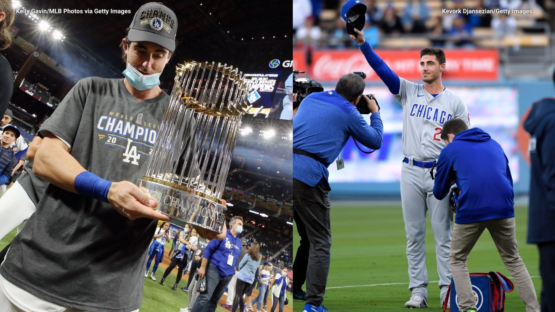 Former Dodgers star Cody Bellinger gets standing ovation in return to LA