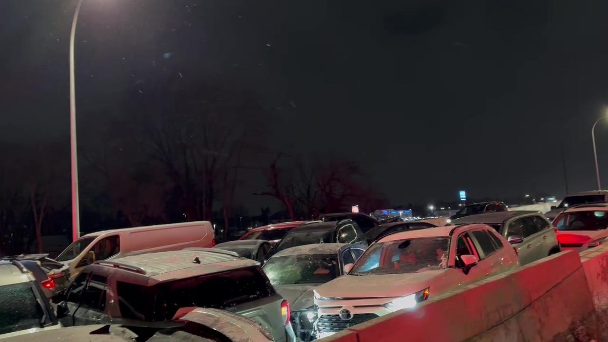 Multi-vehicle collision on SB Telegraph Road near Schoolcraft in Redford