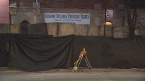 Chicago church facade collapses