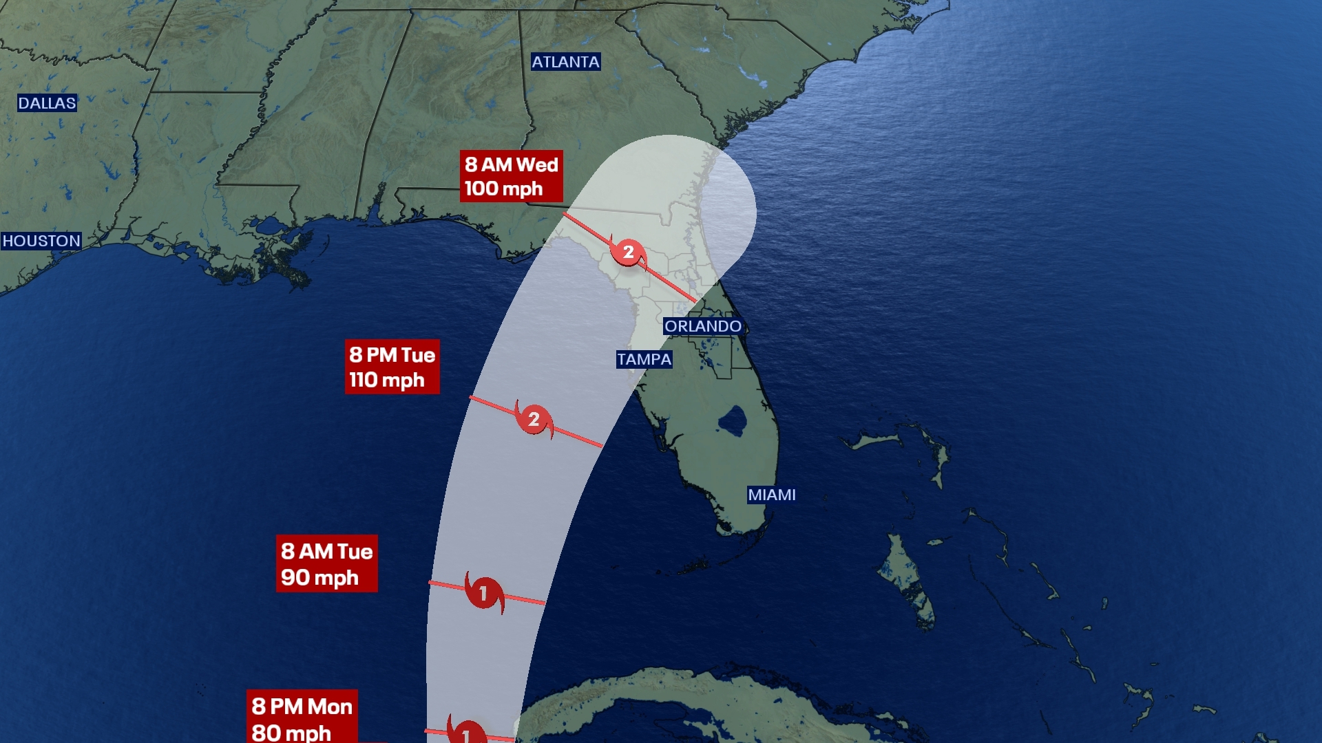 Tropical Storm Idalia forecast to hit Florida as hurricane