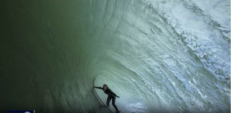 Sachi Cunningham the daring surf photographer
