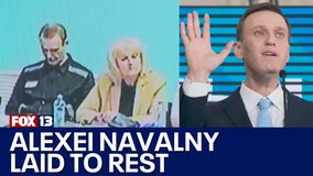 Alexei Navalny laid to rest in Russia