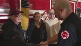 Man thanks Niles firefighters for saving his life