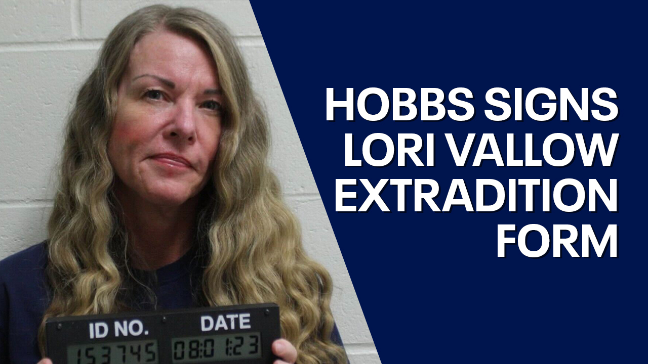 Gov. Hobbs signs Vallow extradition form