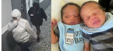 One woman in custody, a second being sought by police in abduction of newborn twins