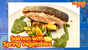 Dinner DeeAs: Salmon with Spring Vegetables