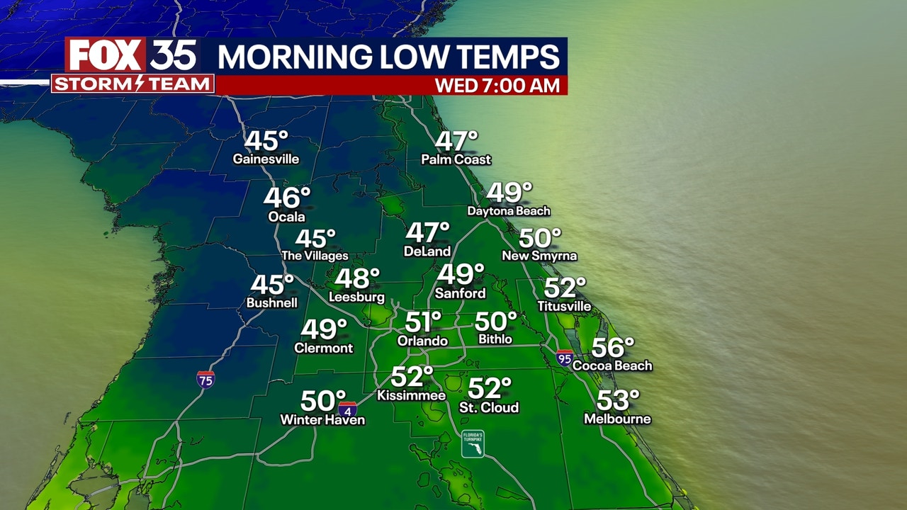 Orlando Weather Forecast Dec. 5, 2023