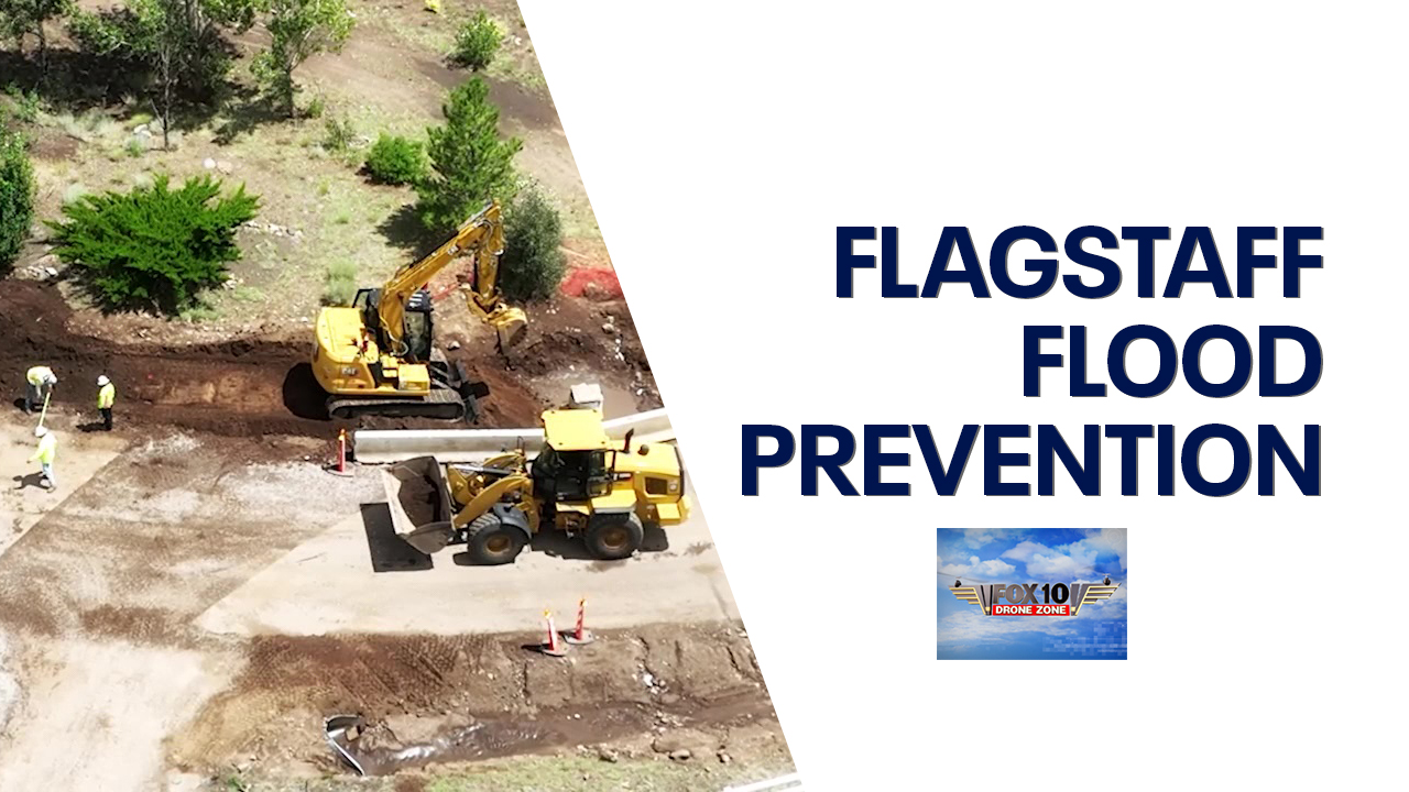 Flagstaff flood prevention | Drone Zone