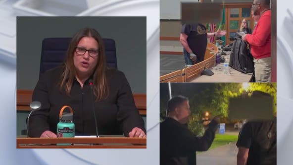 Video shows Woodinville councilmember's father get aggressive after censure vote