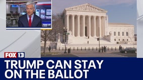 Supreme Court ruling: Trump can stay on ballot