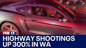 Highway shootings up 300% in Washington