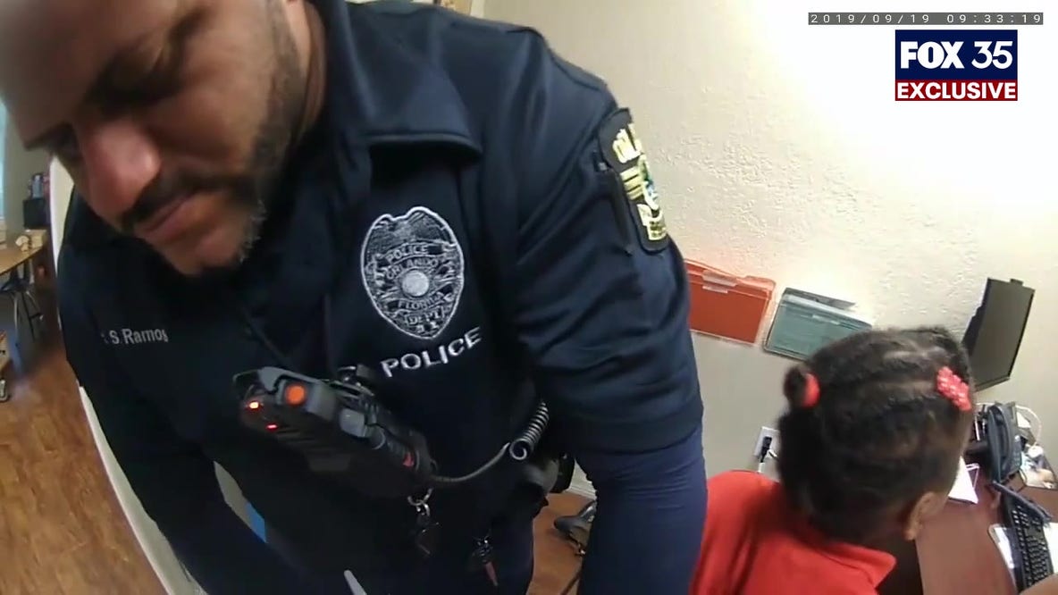 Body camera video shows arrest of girl, 6