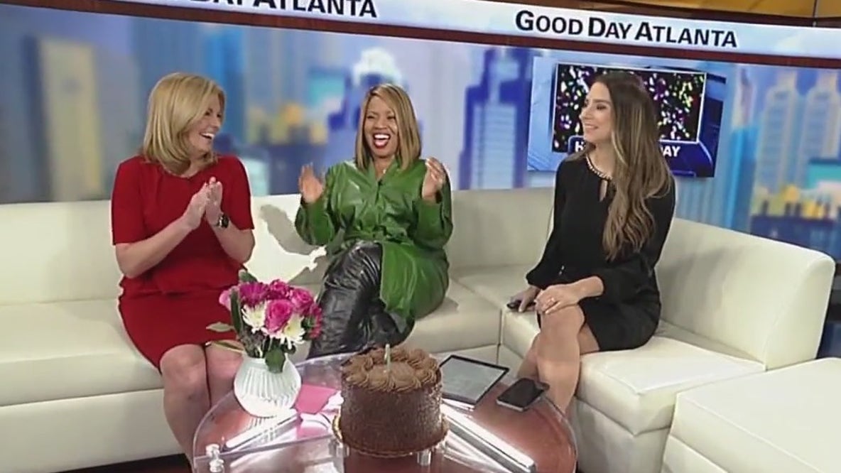 Sharon Lawson's birthday surprise