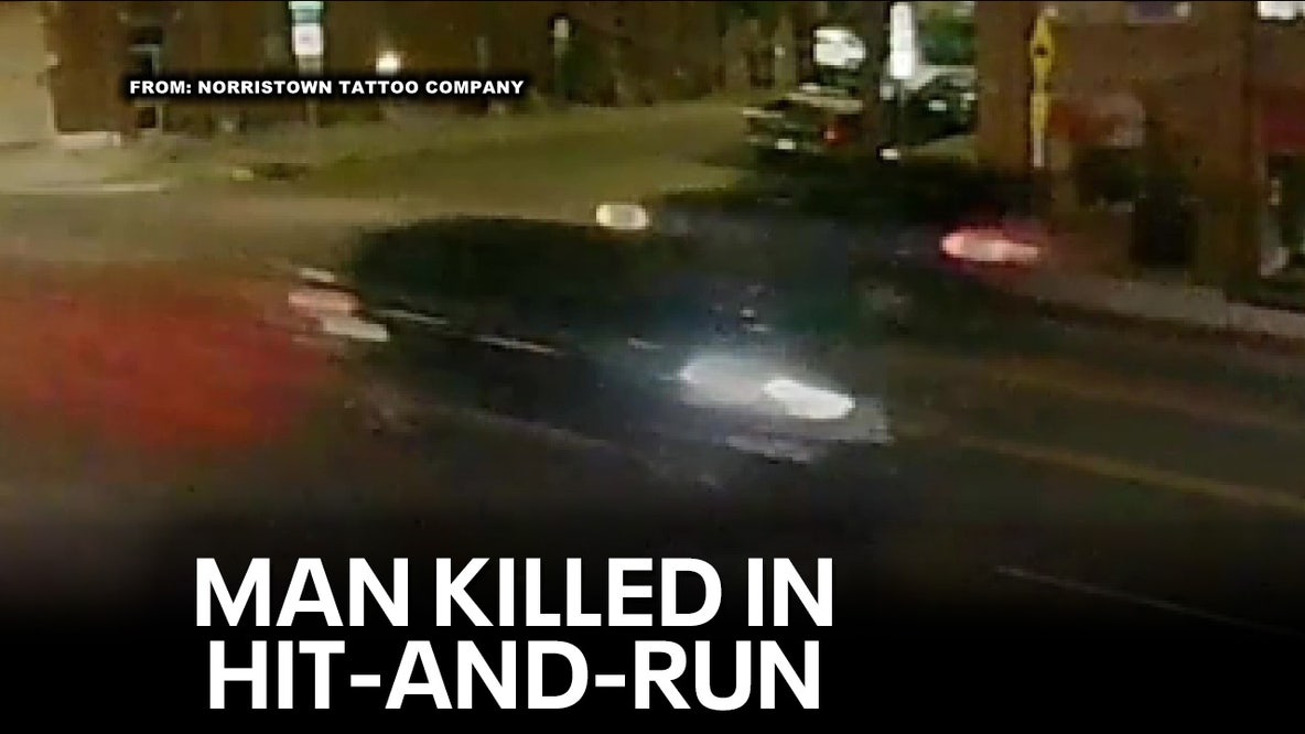Vehicle found, driver sought after deadly pedestrian hit-and-run in Norristown