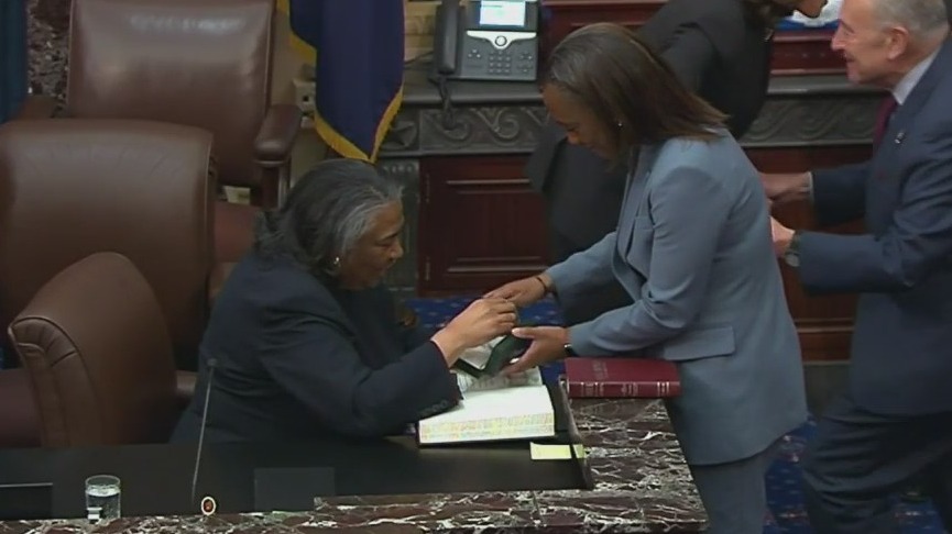 Butler sworn in to Senate