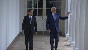 Biden welcomes Japan’s prime minister to Washington