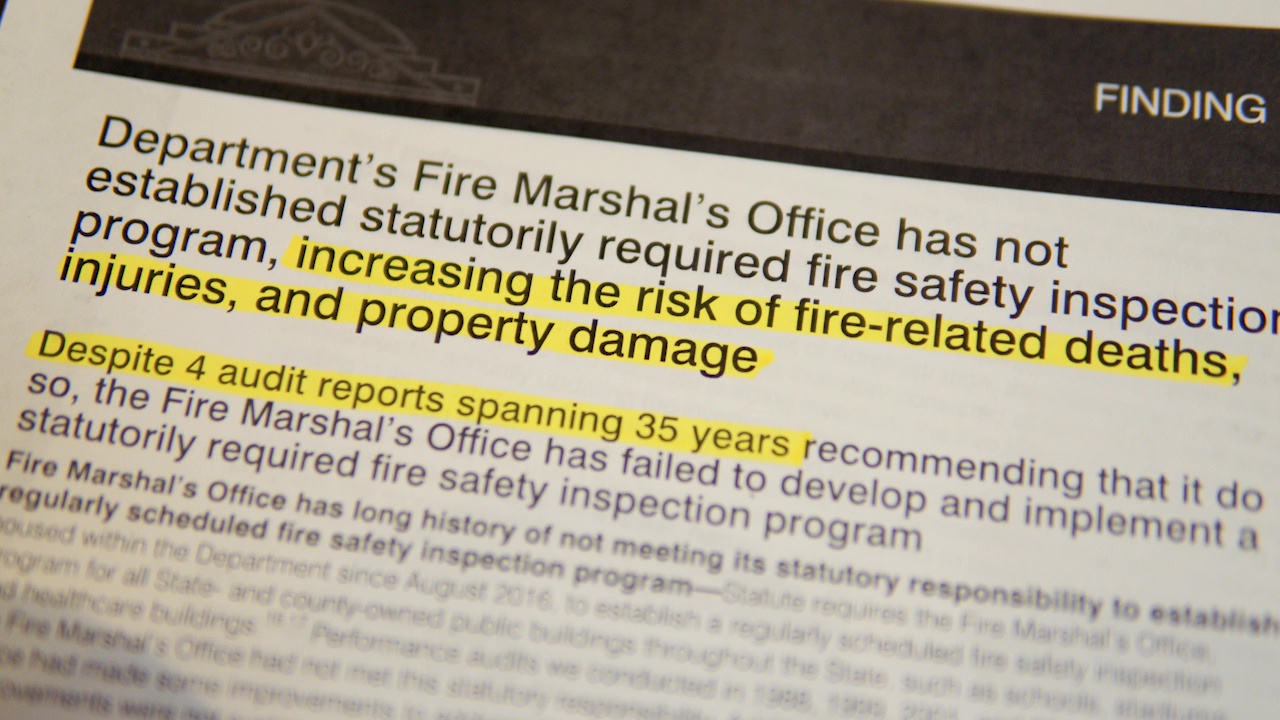 AZ Auditor report reveals fire inspection problems