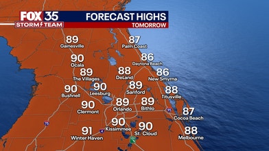 Tomorrow's High Temps