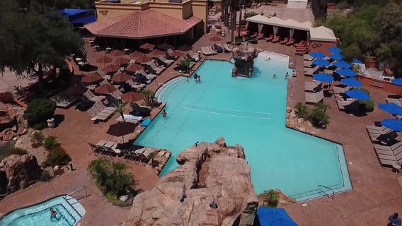 FOX 10 Drone Zone:  Pointe Tapatio Cliffs provides relief from Arizona's summer heat