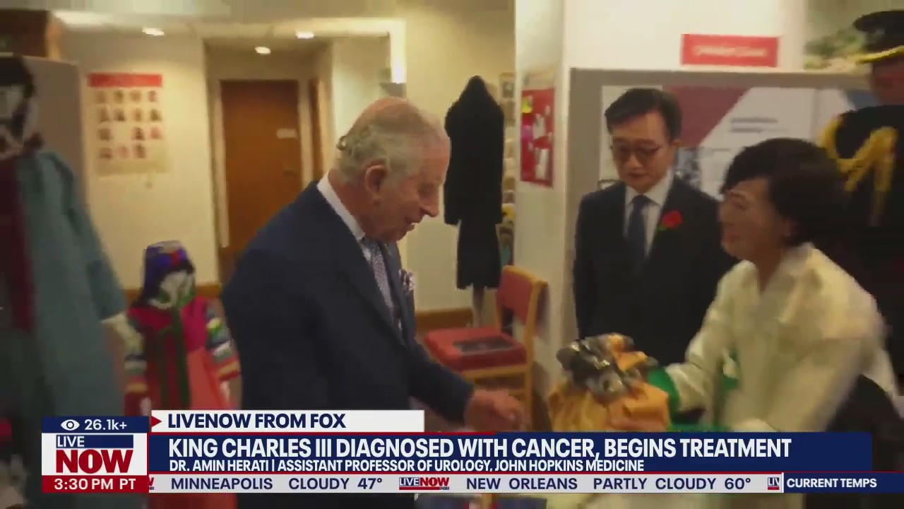 Doctor weighs in on King Charles III diagnosis