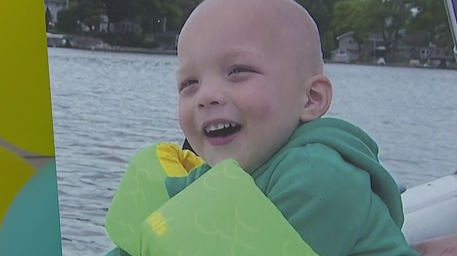 Tanner Ziarek New Berlin neuroblastoma fundraiser for 2-year-old boy