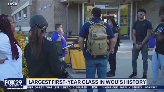 It's move-in day at West Chester University!