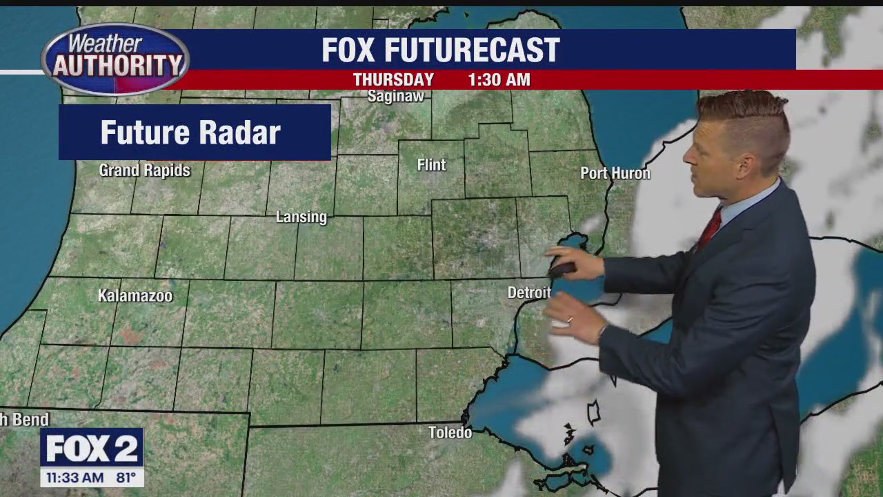 Drier to end the work week but...