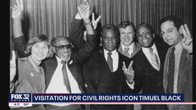 Visitation held for civil right icon Timuel Black