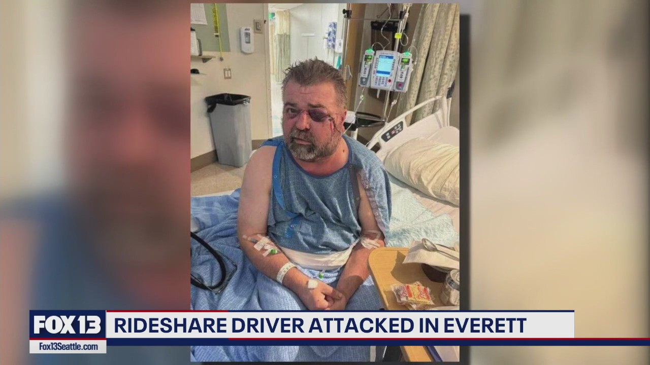 Rideshare driver stabbed, carjacked in Everett