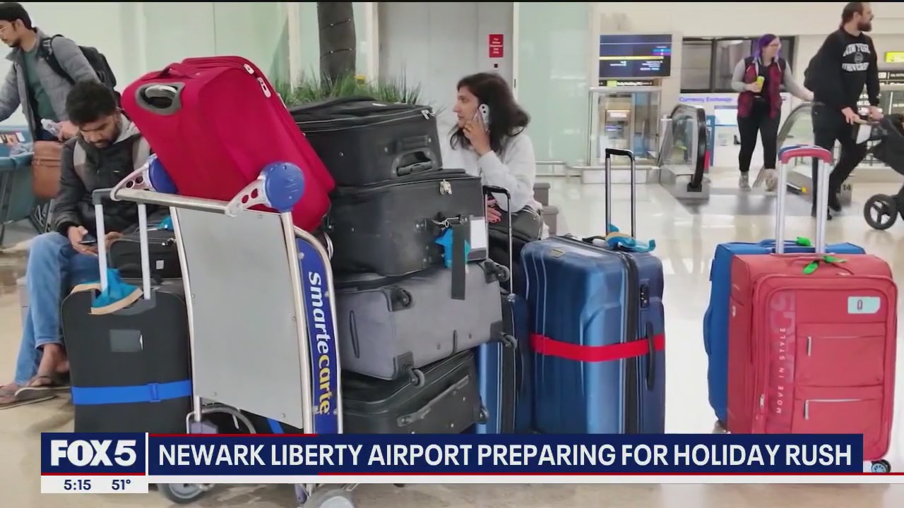 Newark Airport preparing for holiday rush: What to know