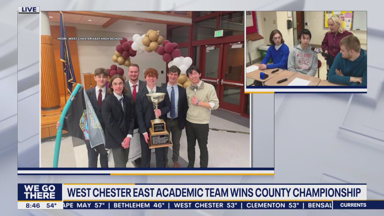 West Chester East Academic Team becomes Quiz Bowl champs