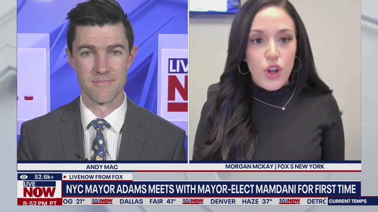 NYC Mayor Adams meets with Mayor-elect Mamdani