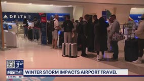 Winter storm impacts US airport travel