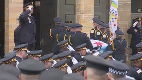 ?A pillar of strength?: Chicago remembers slain officer Luis Huesca at funeral