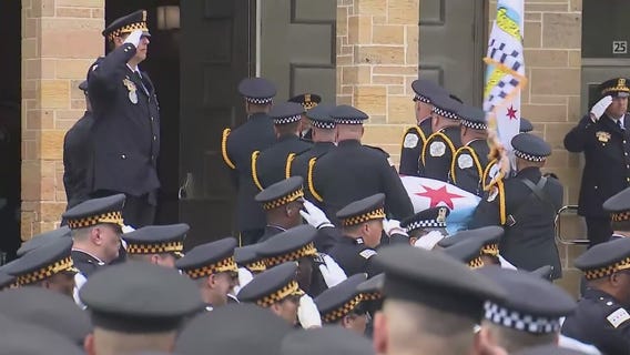 ?A pillar of strength?: Chicago remembers slain officer Luis Huesca at funeral