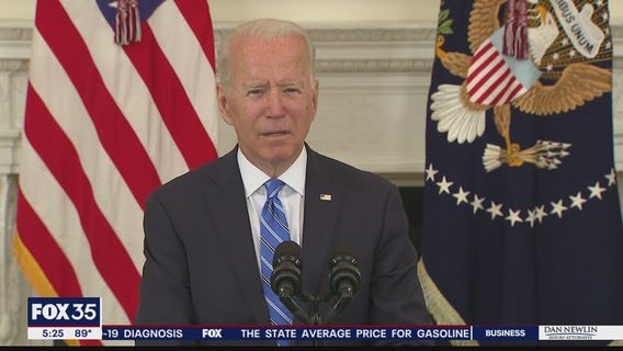 President Biden calling for action on his economic agenda
