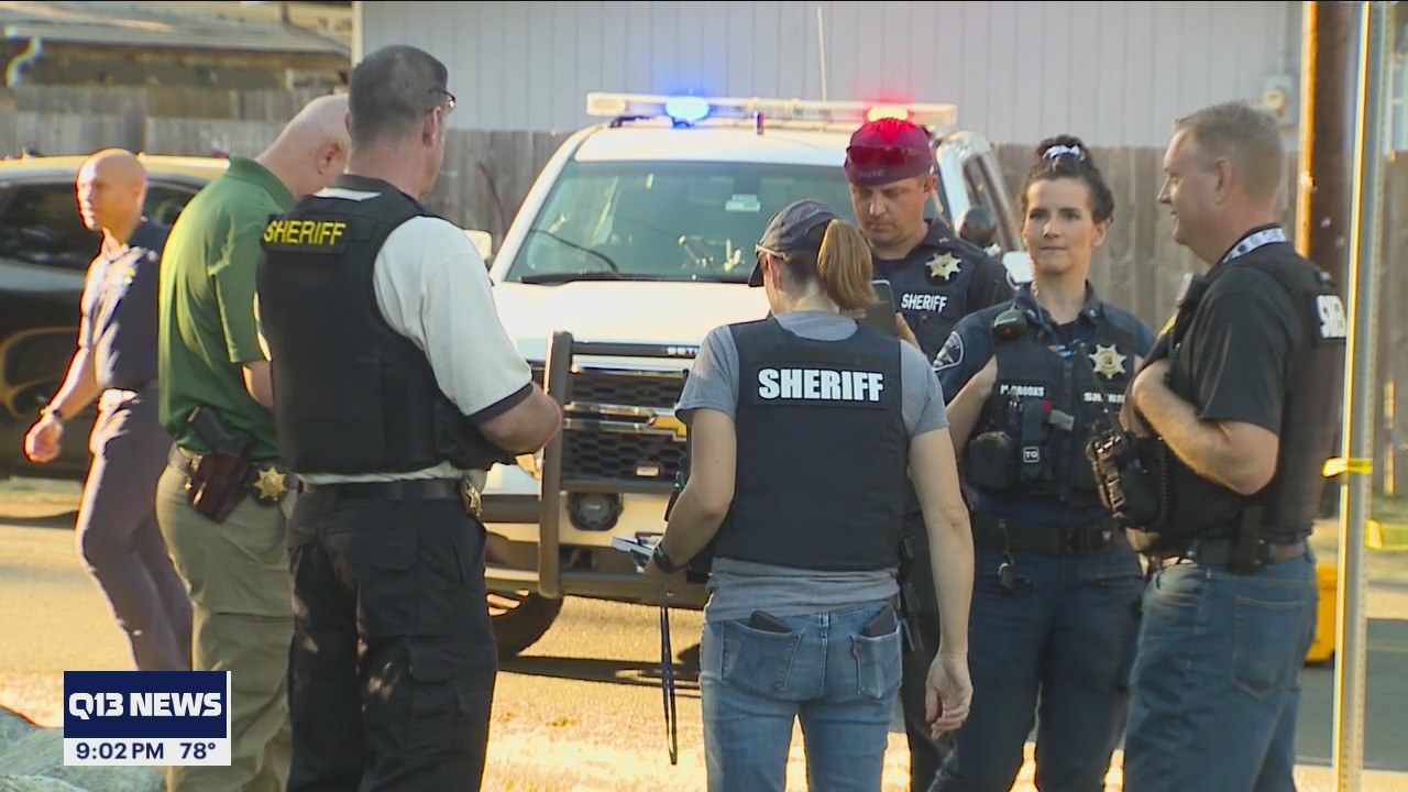 Deputies searching for suspect after argument leads to deadly hit-and-run in Pierce County