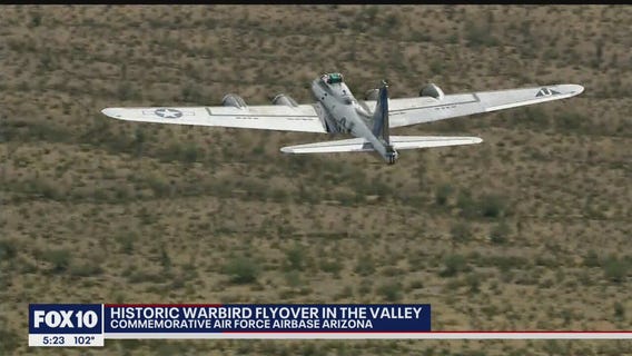Historic flyover commemorates end of World War II