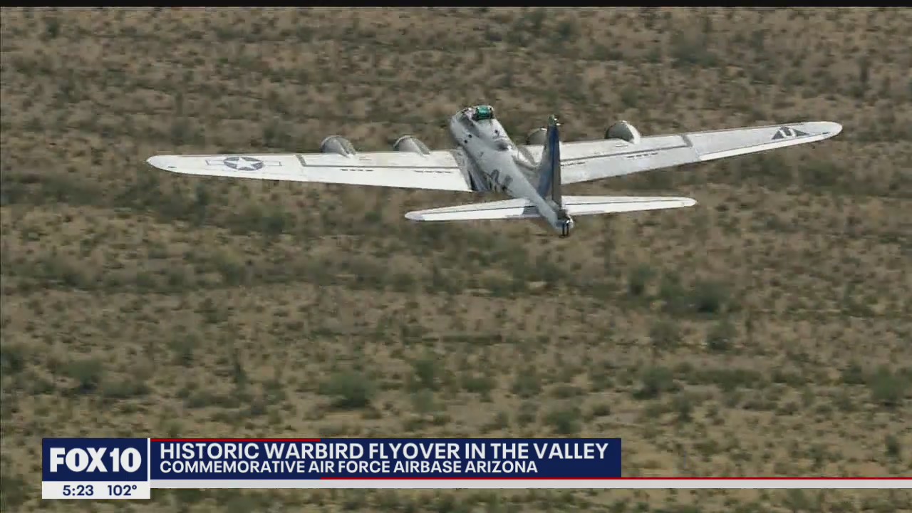 Historic flyover commemorates end of World War II
