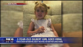 Two-year-old Gilbert girl becoming social media star