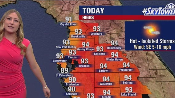 Tampa weather | Wednesday forecast