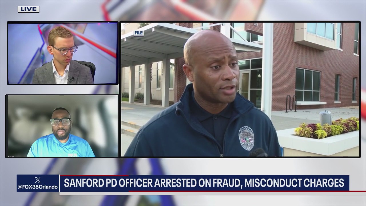 Ex-Sanford officer accused of 80 counts amid FDLE investigation