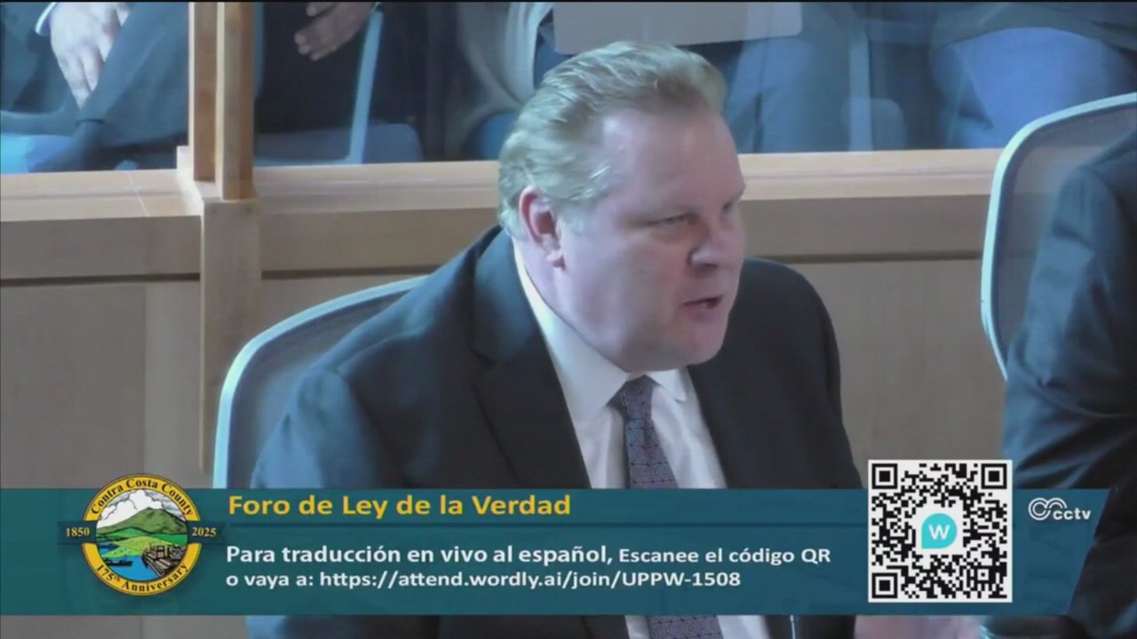 Heated exchange over ICE at Contra Costa County meeting | Take 2 Nightly