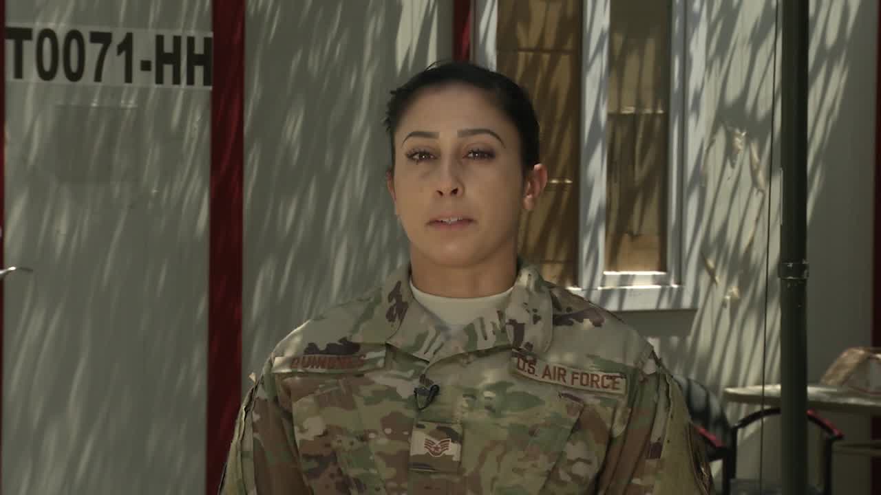 Military Greetings: SSgt Lauren Quinones