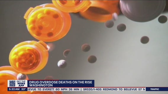 Drug overdose deaths on the rise in Washington