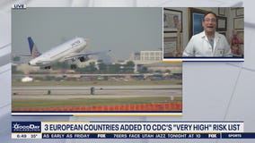 3 European countries added to CDC's 'very high' risk list