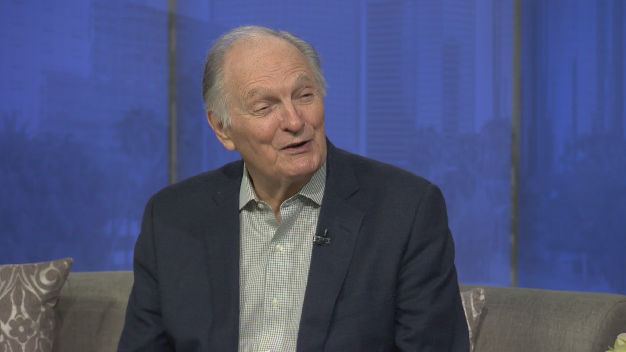 Legendary actor Alan Alda opens up about living with Parkinson's disease, new movie, and shares his own love story